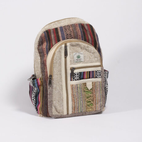medium hemp backpack 24