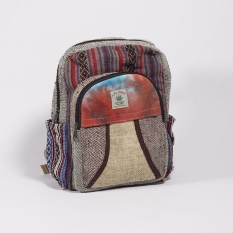 medium hemp backpack 26