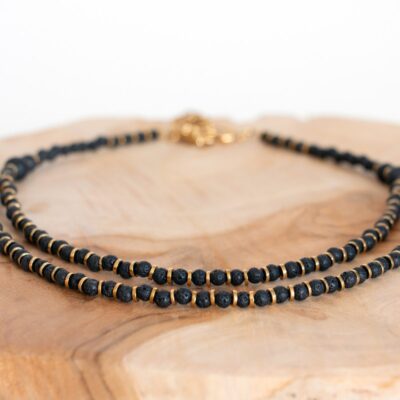 Ogrlica LAVA GOLD