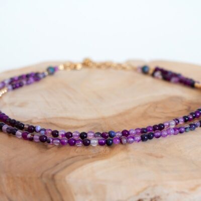 Ogrlica “PURPLE RAIN”